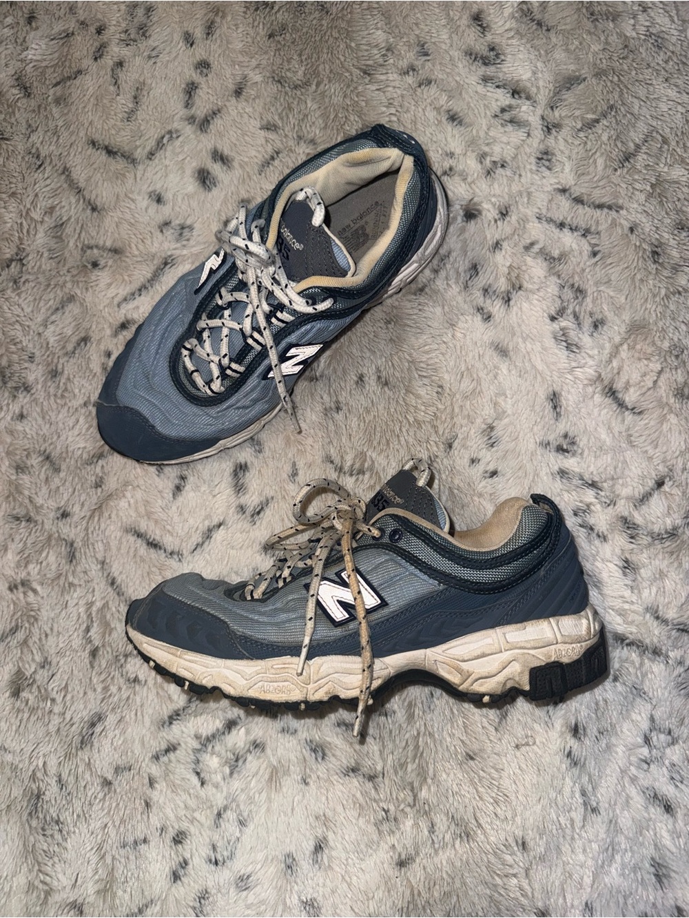 Vintage New Balance 602 All-Terrain Trail Shoes Blue/Gray Y2K Gorpcore Sneakers
